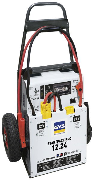 GYS 026346 STARTPACK PRO 12/24V 6200A Trolley Jump Start Booster Pack
