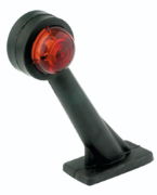 Britax 429 Series LEFT/RIGHT End-Outline Marker Light - 60° Stalk | Fly Lead [429.00.LB]