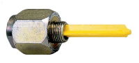 DBG Male Self Sealing Air Coil Coupling Valve (Long Type) - 1/2" BSP/NPT