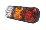 ECCO/Britax L13 Series TRIPLE 112mm Square LED Lamps