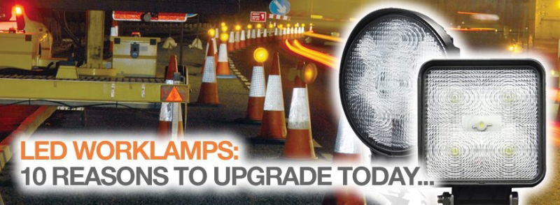 LED worklamps: 10 reasons to upgrade today…