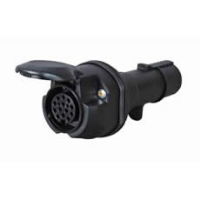Durite 0-477-13 7 Pin 24V to 13 Pin 12V Trailer Lighting Adaptor