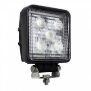 LED Autolamps 11015 Square 5-LED 756lm Work Flood Light 10-110V - 11015B110V