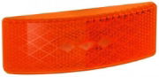 LED Autolamps EU38 Series 12/24V LED Side Marker Light w/ Reflex | Amber | Fly Lead - [EU38AM]