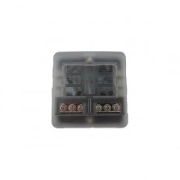 Durite Standard Blade Fuse Holder w/ LEDs | Surface Mount | Lateral Exit (Side) | 6-Way | Pack of 1 - [0-234-76]