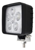 DBG 6-LED Square Work Light | Flood Beam | 2700lm | Fly Lead | Pack of 1 - [711.039]