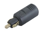 PRO-CAR 57725002 8A DIN 12mm Power Plug 12/24V