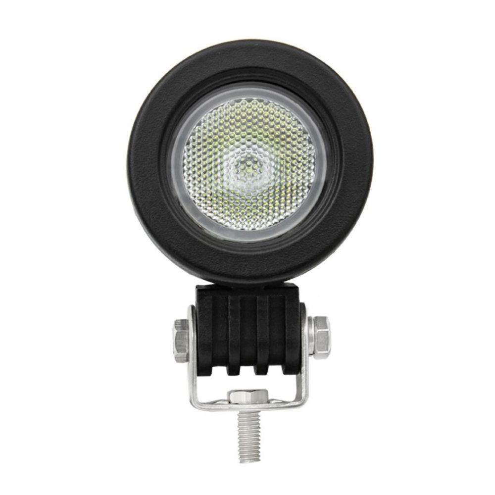 DBG 1-LED Compact Round Work Light | Flood Beam | 900lm | Fly Lead | Pack of 1 - [711.042]