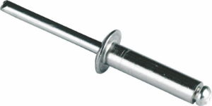 DBG Open End Blind Rivets | Dome Head | Aluminium | 6.4 x 16mm | Pack of 250 - [1028.5420/250]